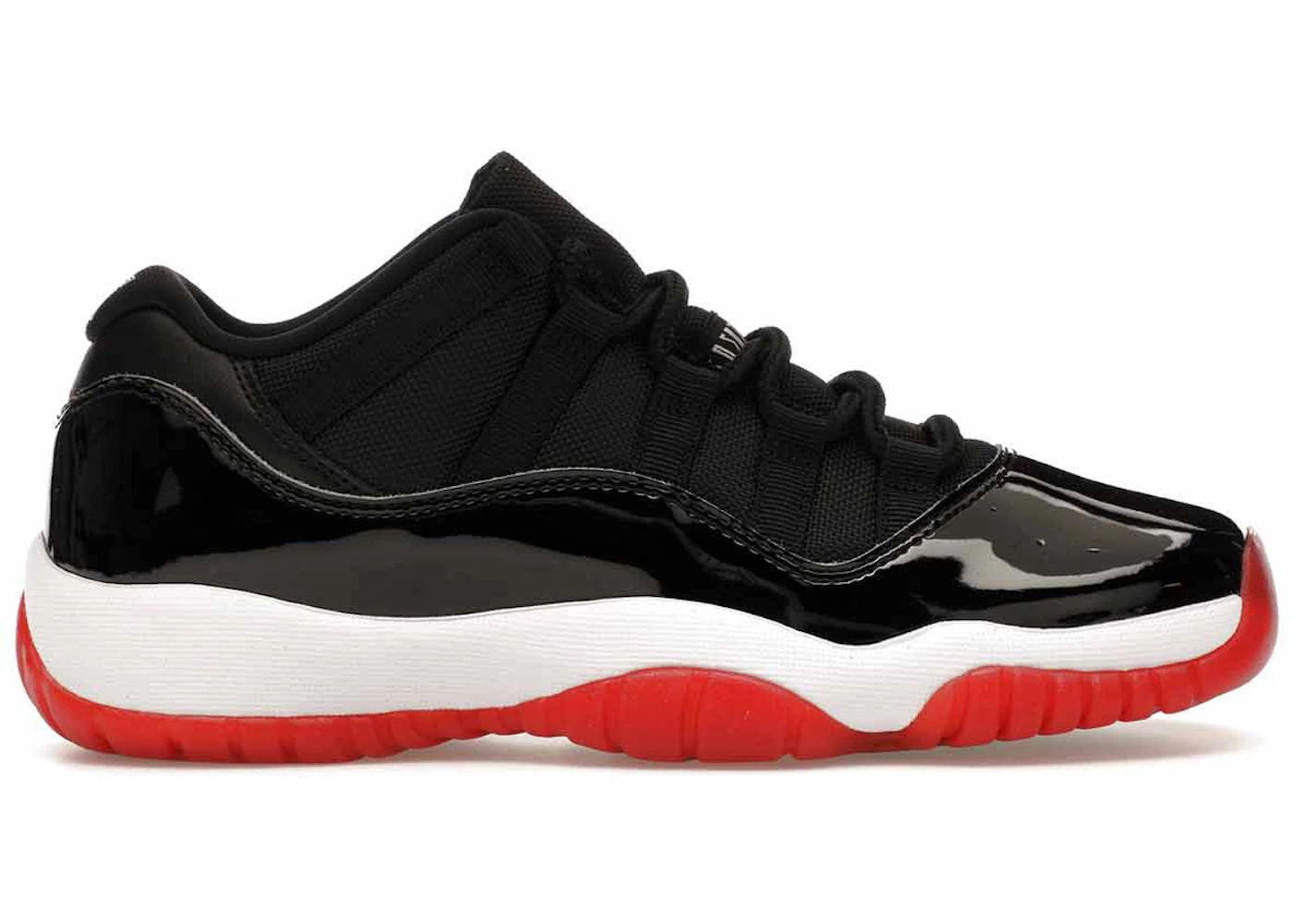 White Jordan 11 Retro Low Black And Red Nike Air Jordan 11 Retro 