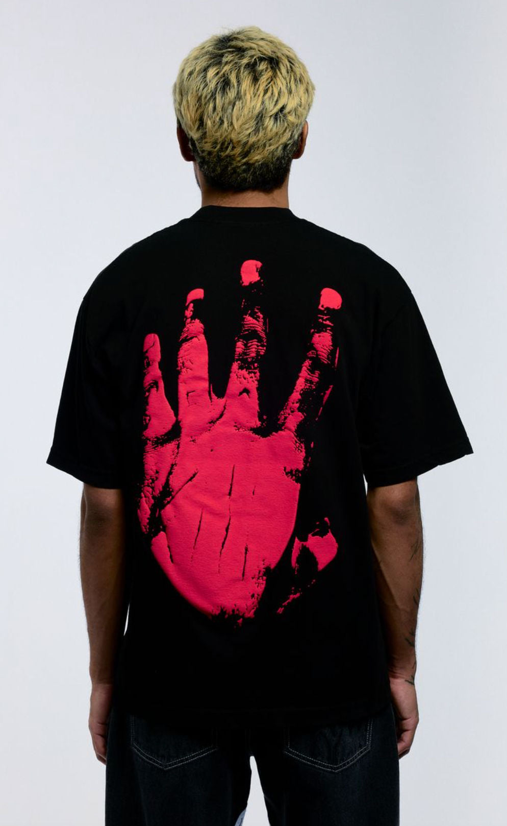REVENGE X KILL TEE BLACK/RED FW25