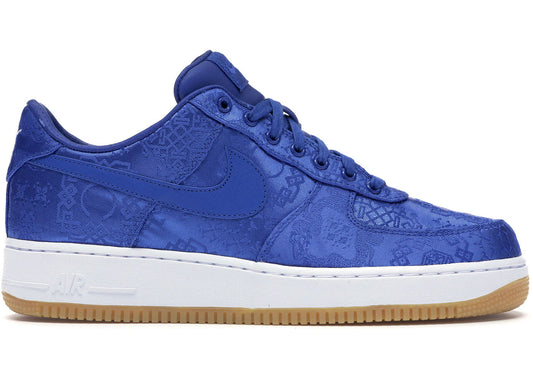 Nike Air Force 1 Low
CLOT Blue Silk