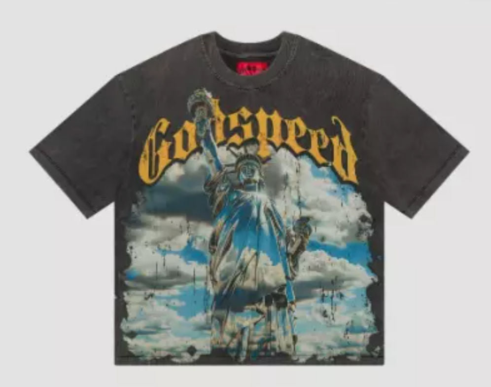 Chrome LibertyT-Shirt (Grey Wash) (Chrome-Libertyt-Shirt-Grey-Wash)