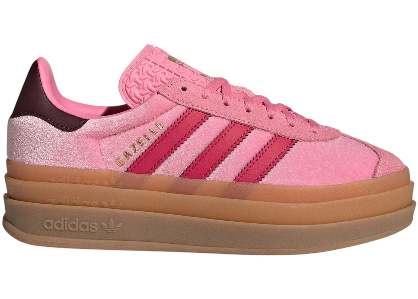 adidas Gazelle Bold Bliss Pink Ruby Red (GS)