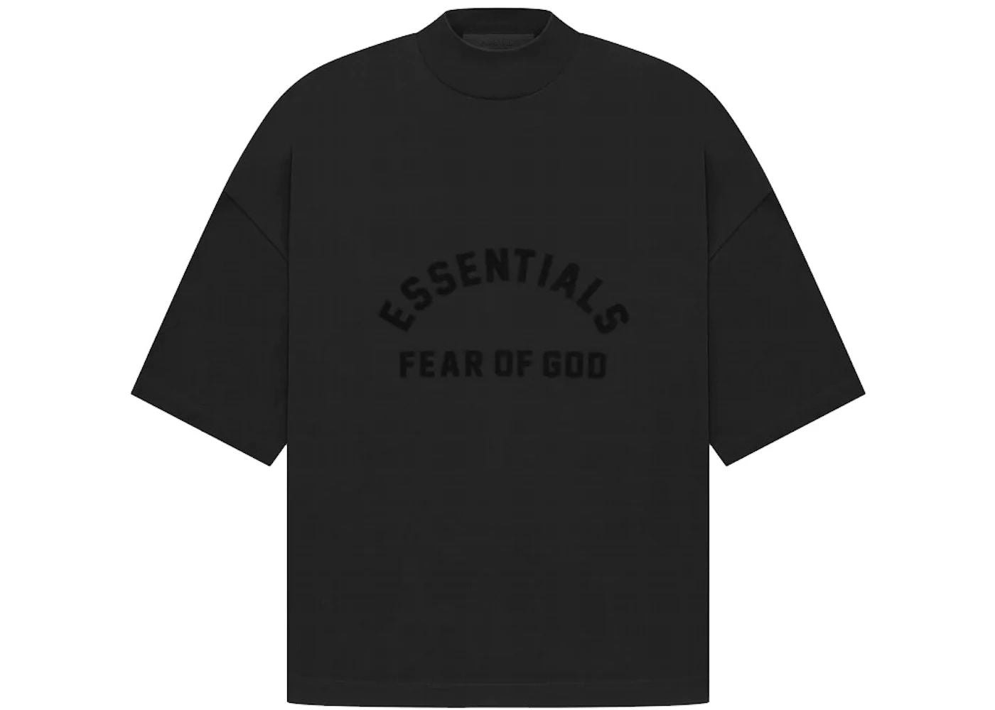 Fear of God Essentials Arch Logo Tee Jet Black