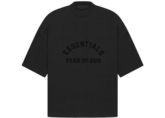 Fear of God Essentials Arch Logo Tee Jet Black