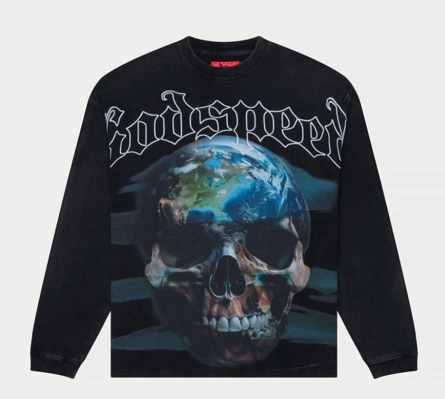 Sklobe T-Shirt (Black wash) (Sklobe-T-Shirt-Black-Wash)