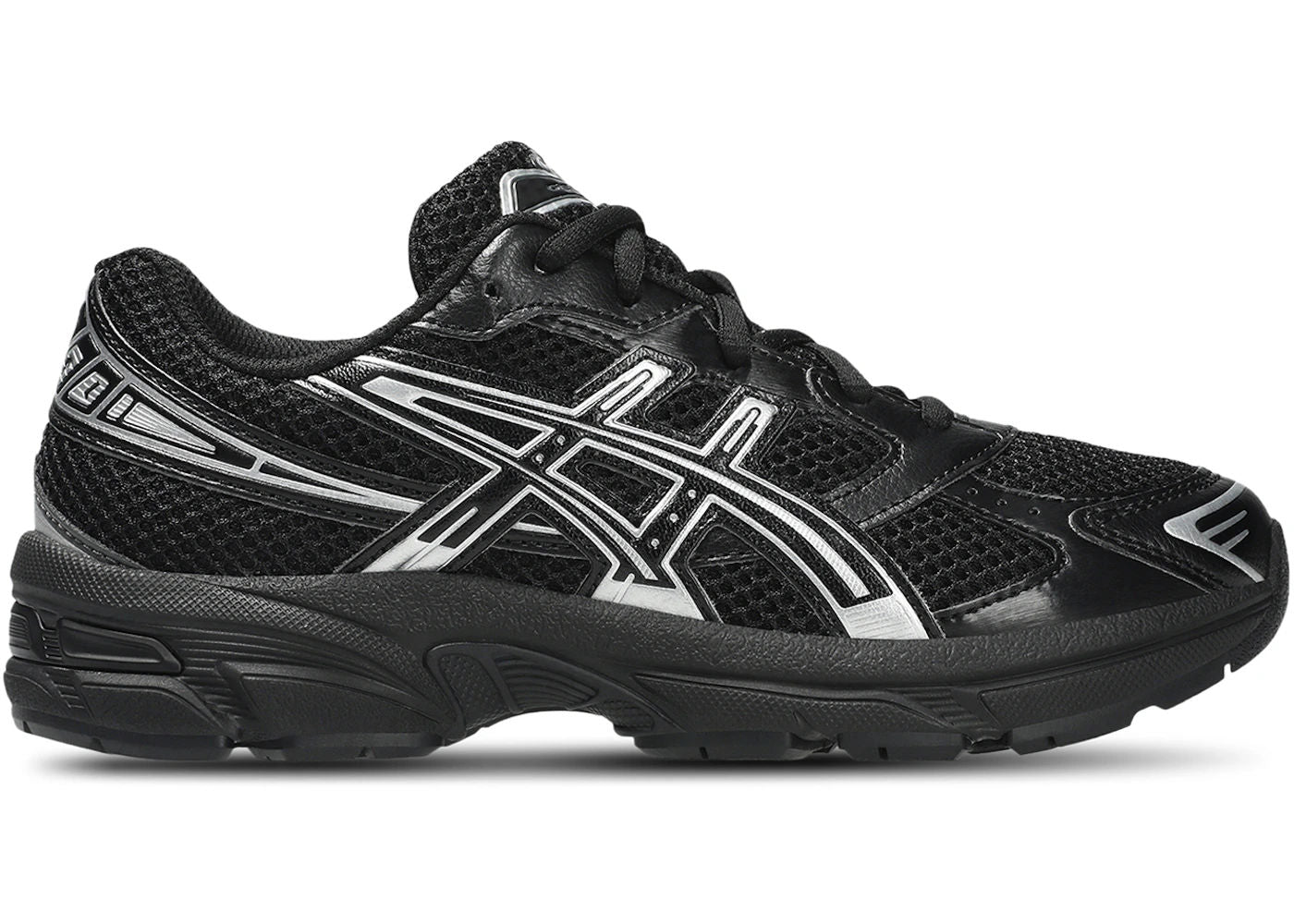 ASICS Gel-1130 Black Pure Silver (GS)