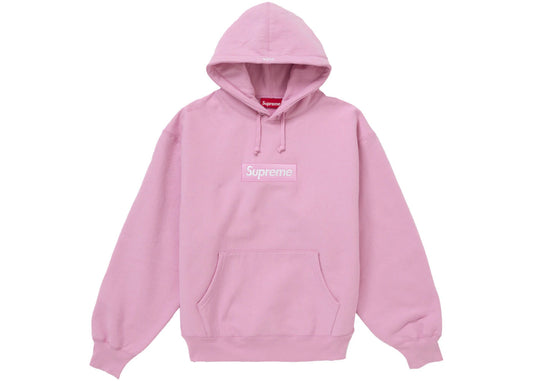 Supreme Box Logo Hooded Sweatshirt Sweatshirt (FW24) Pink