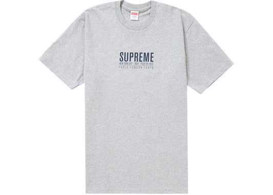 Supreme Paris TeeHeather Grey