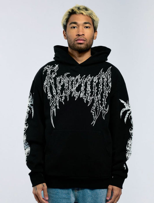 REVENGE DANTE'S PARADISE HOODIE BLACK FW25
