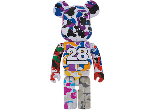 Bearbrick x BAPE 28th Anniversary Camo #2 1000%