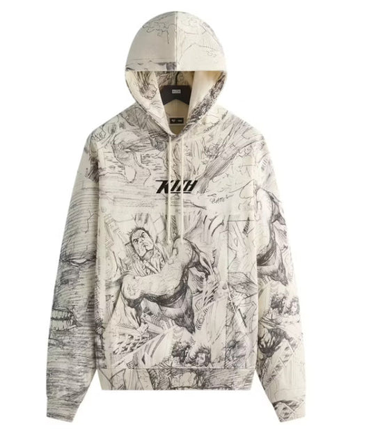Kith x Superman Sketch Nelson Hoodie