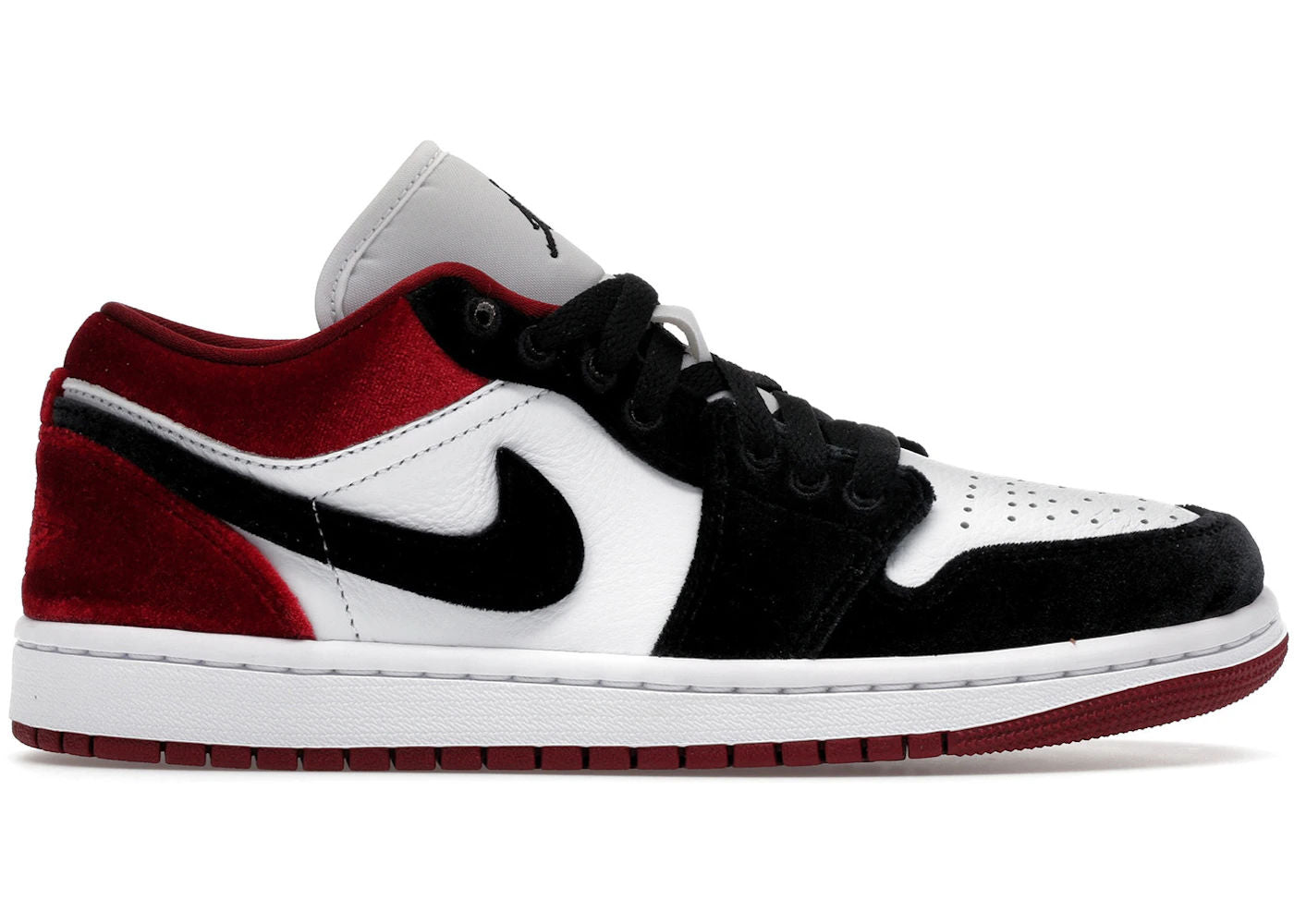 Jordan 1 Low SE Velvet Black Toe (Women's)