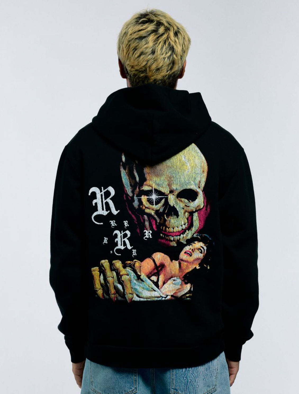 REVENGE PARALYSIS HOODIE BLACK FW25