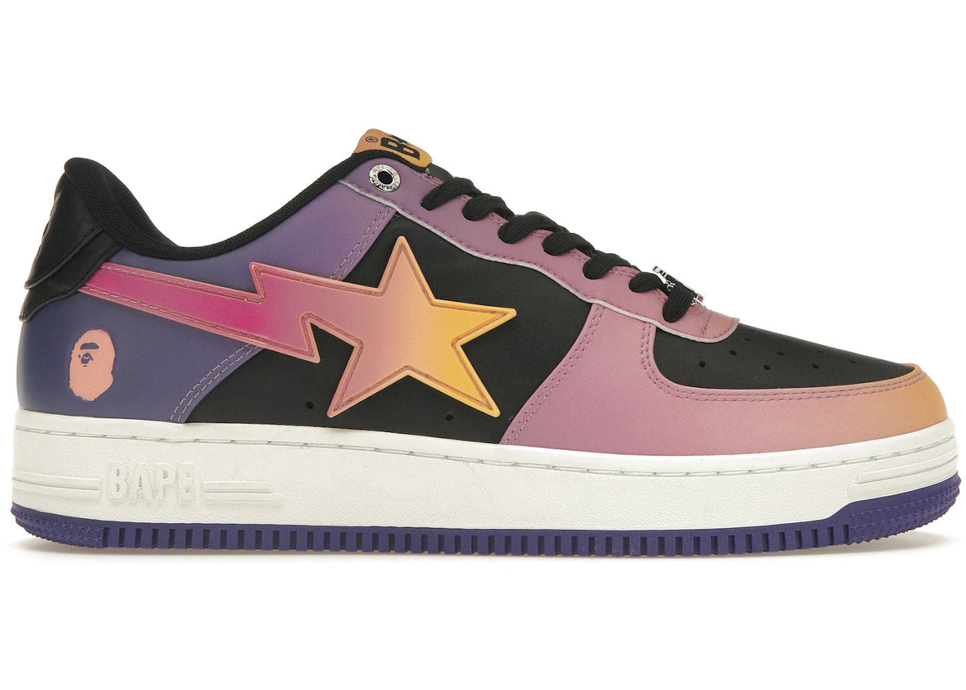 A Bathing Ape Bape Sta Purple Gradation