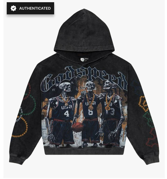 Godspeed DreamTeam '24 Hoodie Washed Black