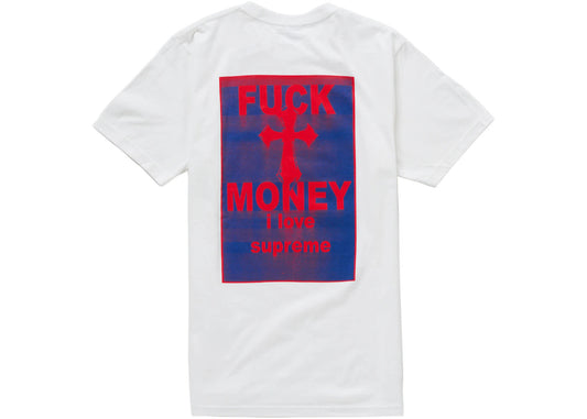 Supreme Fuck Money Tees | White - M