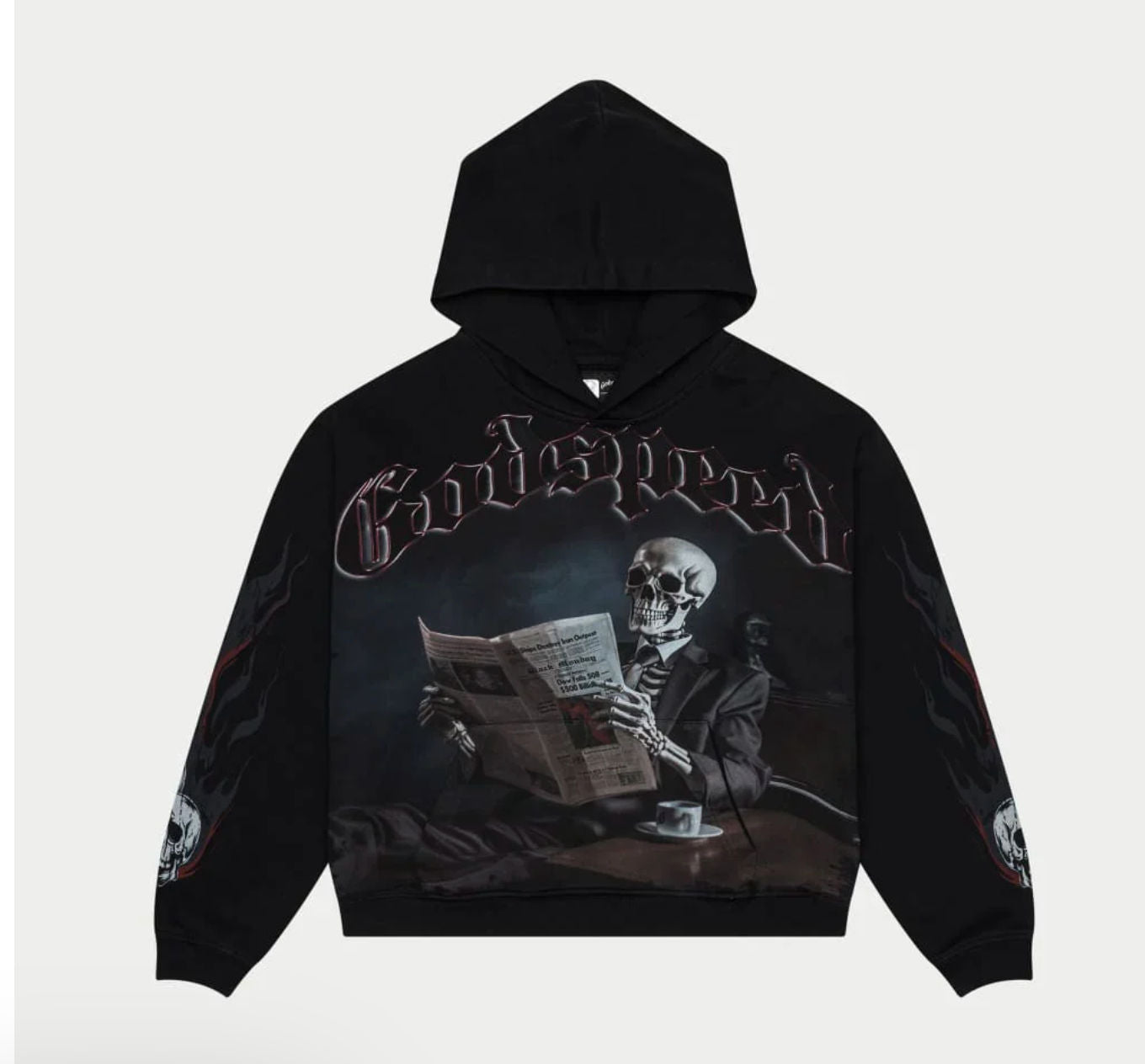 Black Monday Hoodie (Black Wash)