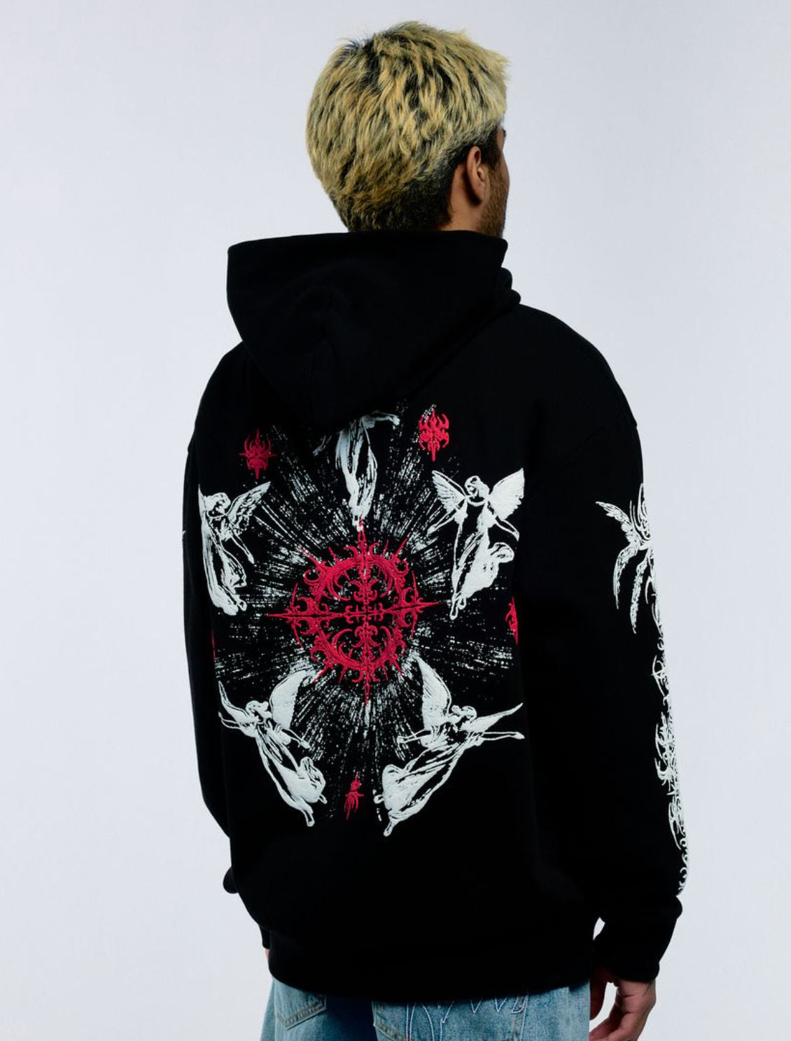 REVENGE DANTE'S PARADISE HOODIE BLACK FW25