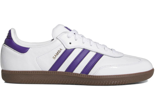 adidas Samba ADV Cloud White Collegiate Purple