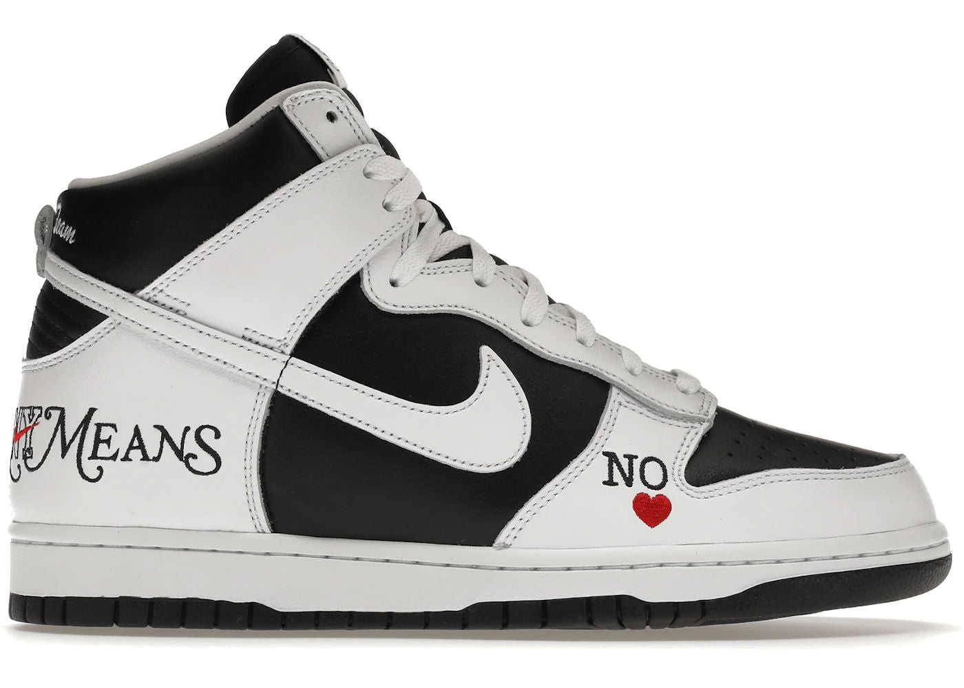 Nike SB Dunk High Supreme By Any Means Black - Used/Worn