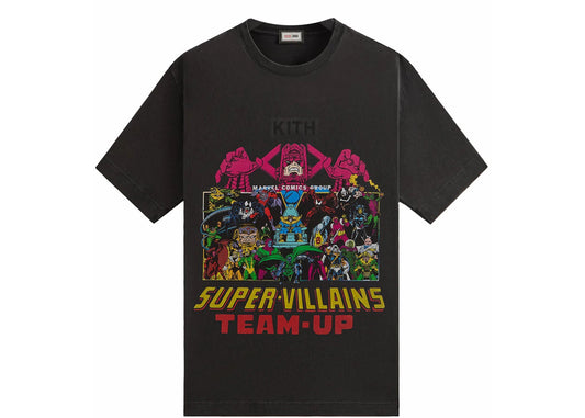 Marvel | Kith Team Up Vintage Tee | Black - M