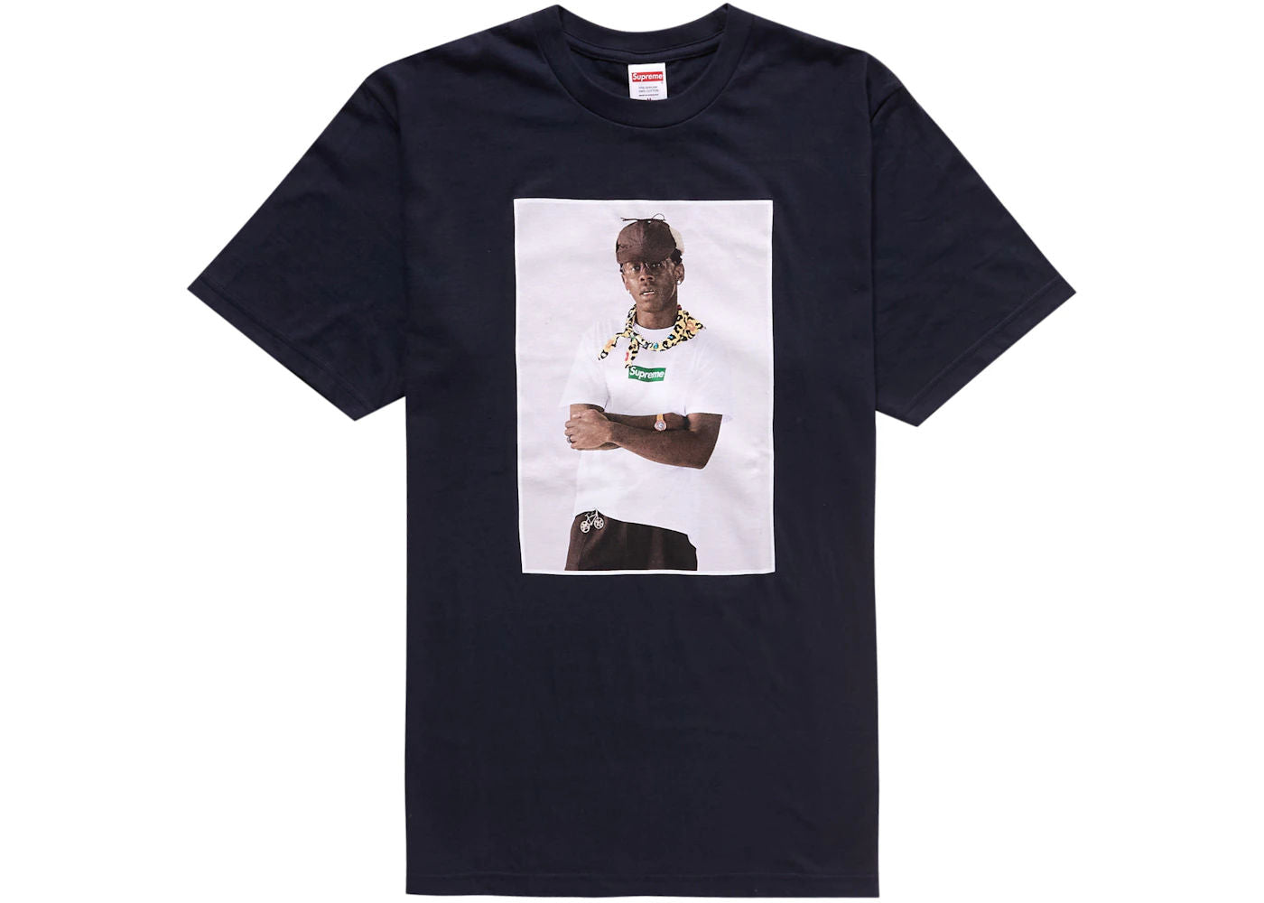 Supreme Tyler Tees | Navy - S