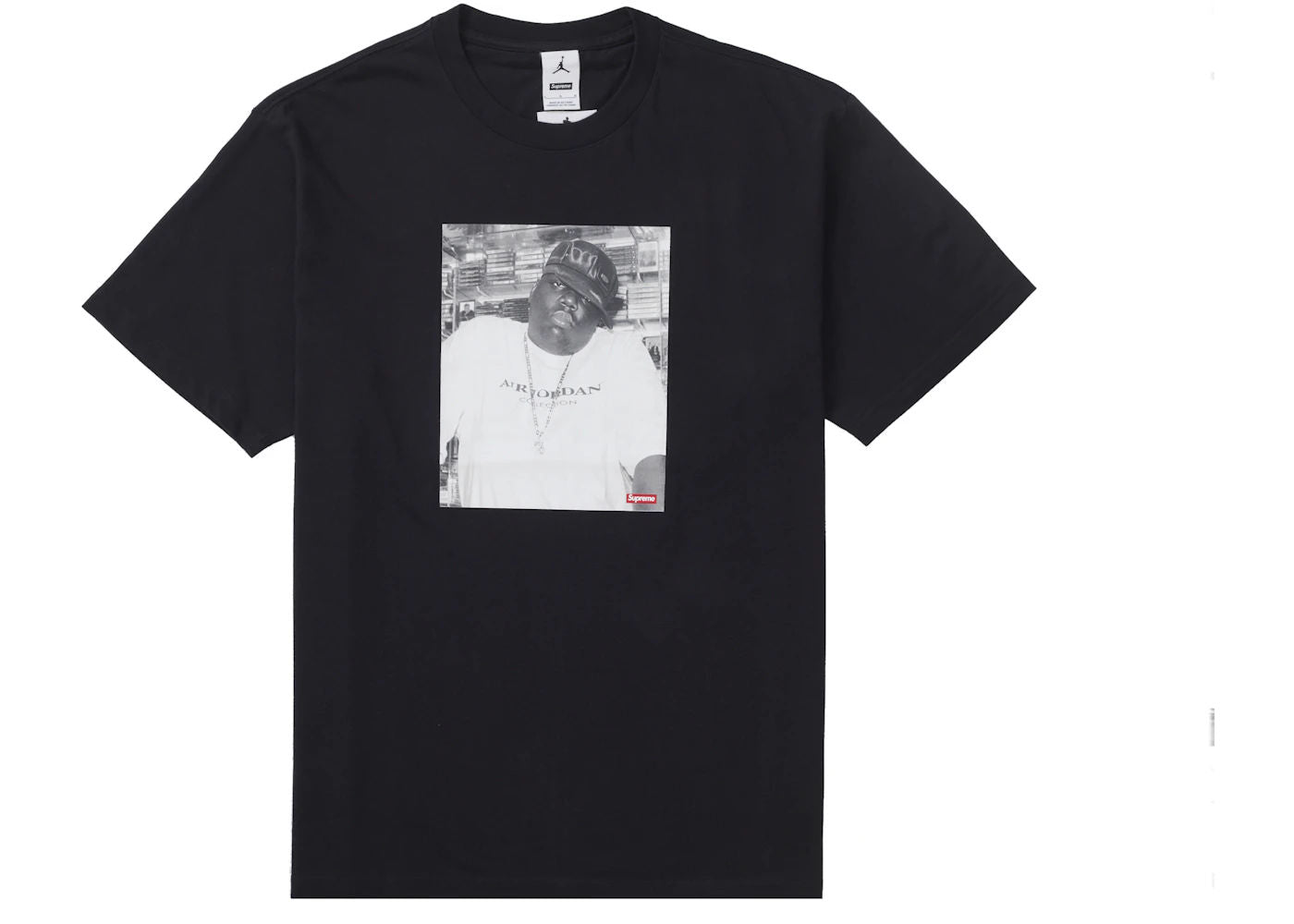 Supreme®/Jordan® Biggie S/S Top | Black - XL