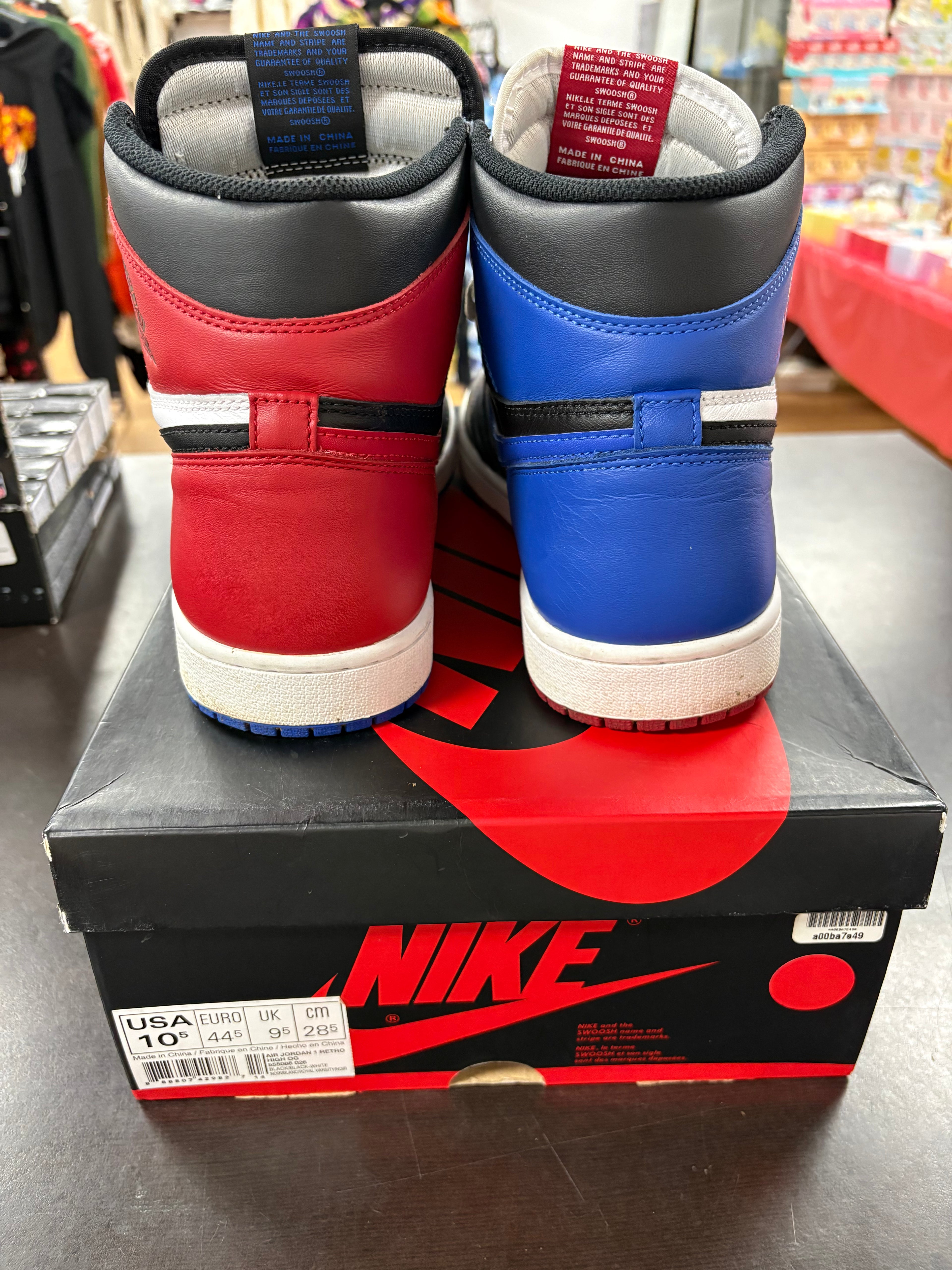 Jordan 1 Retro Top 3 - Used/Worn