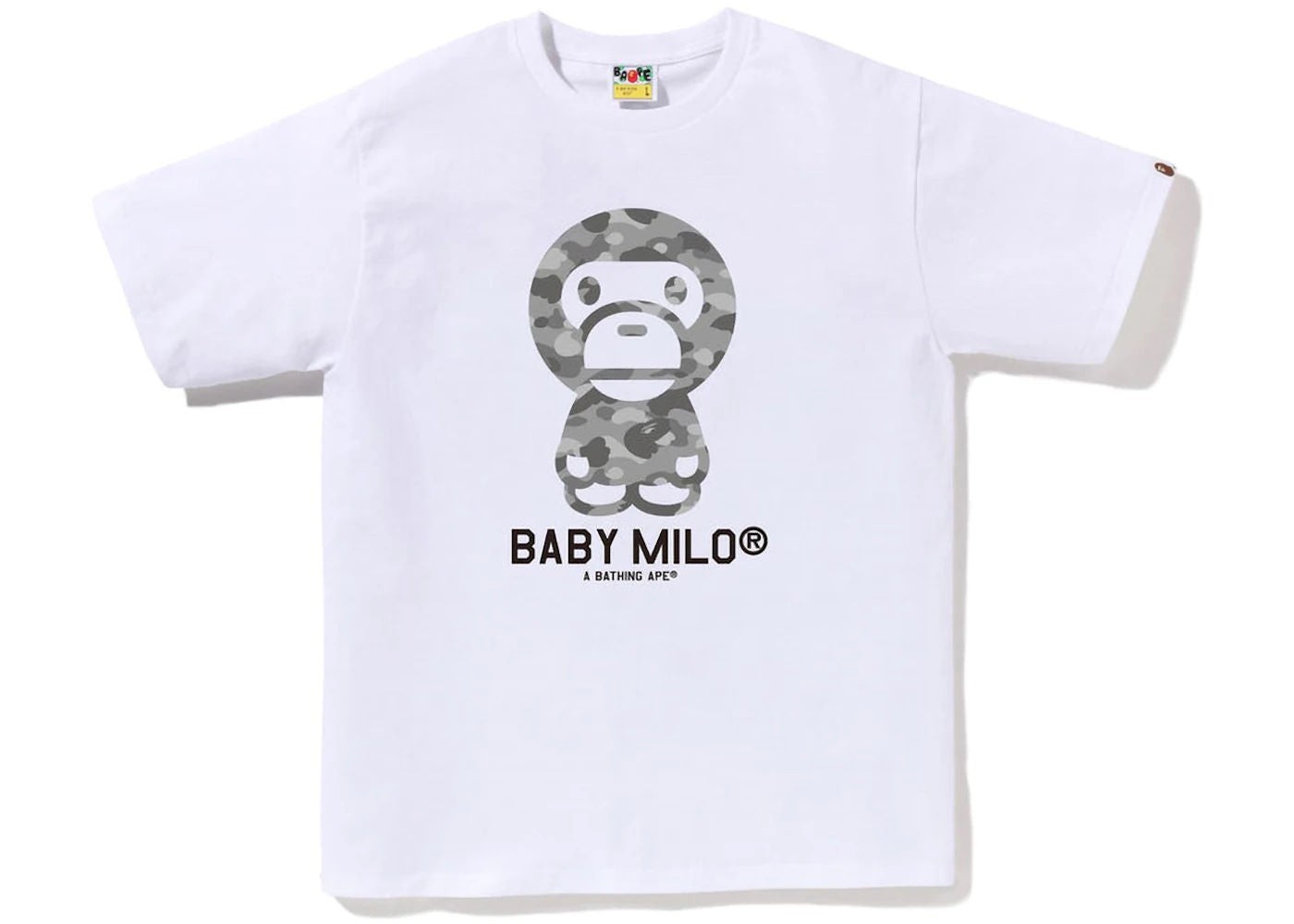 BAPE Baby Milo Tee  grey