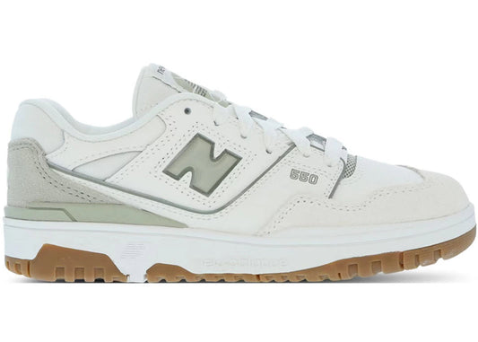 New Balance 550 White Olive Gum (GS)