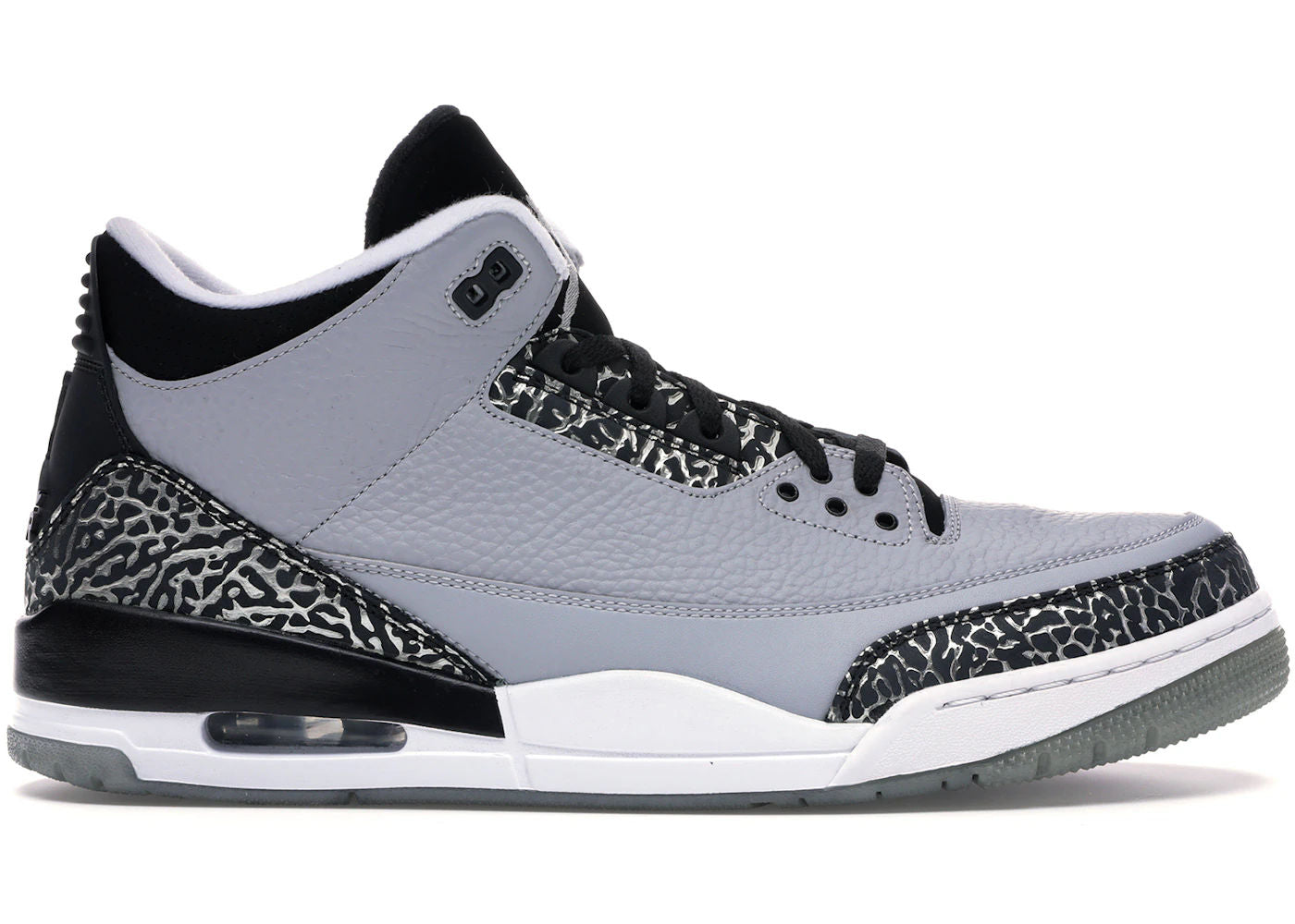 Jordan 3 Retro Wolf Grey - Used/Worn