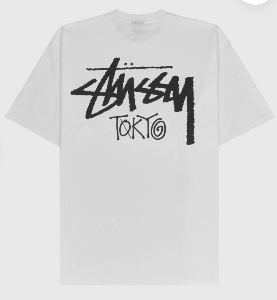 Stussy Stock Tokyo Tシャツ ホワイト