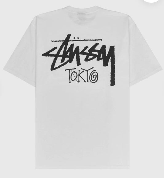 Stussy Stock Tokyo Tシャツ ホワイト