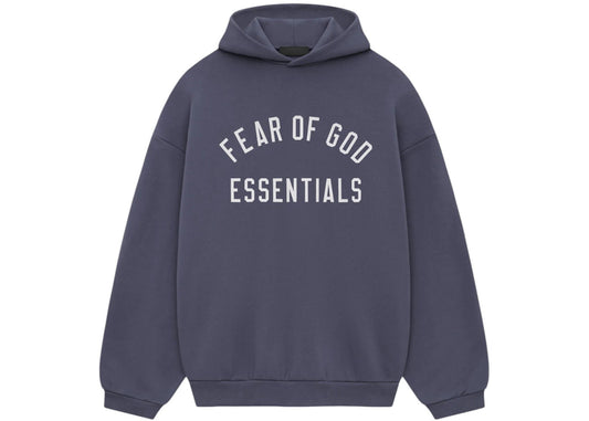 Fear of God Essentials Fleece Hoodie Marine
