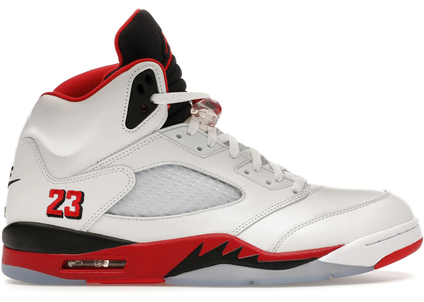 Jordan 5 Retro Fire Red Black Tongue (2025) - Used/Worn