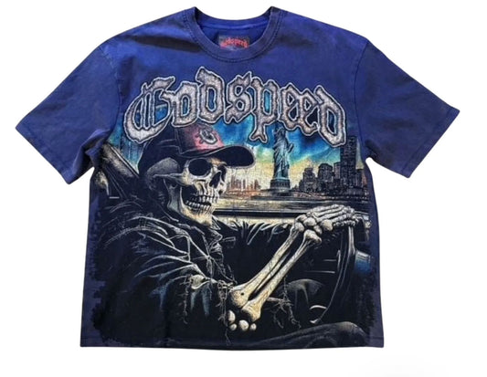 Godspeed Sightseeing (Navy Wash)