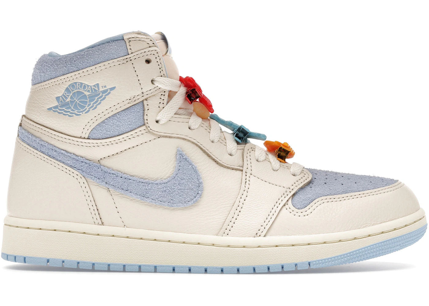 Jordan 1 Retro High OG Pale Ivory Psychic Blue (Women's)