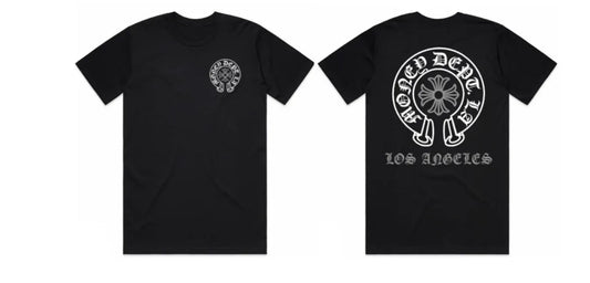 Black&White Old English Puff Tee