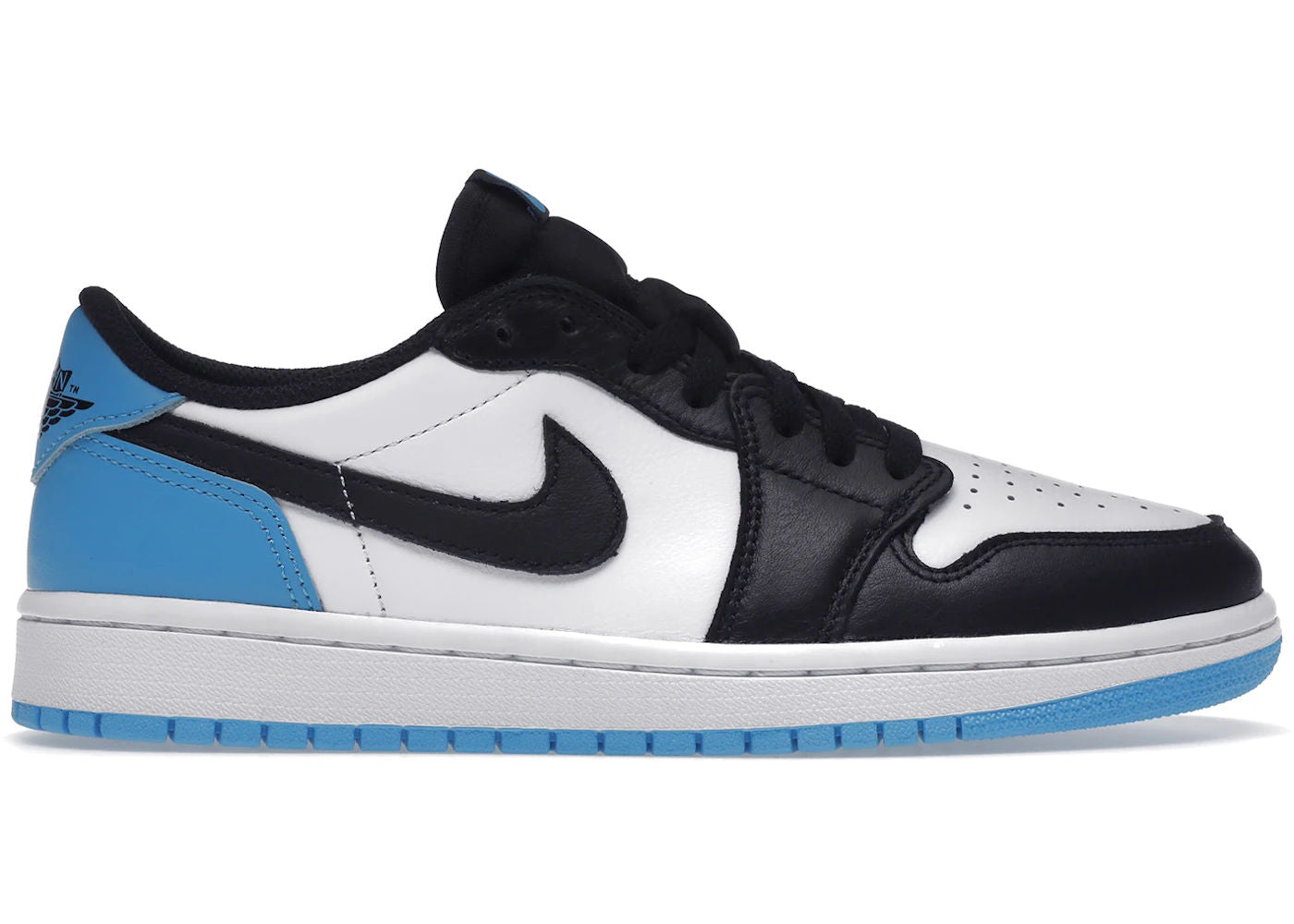 Jordan 1 Retro Low OG
Black Dark Powder Blue (Women's)