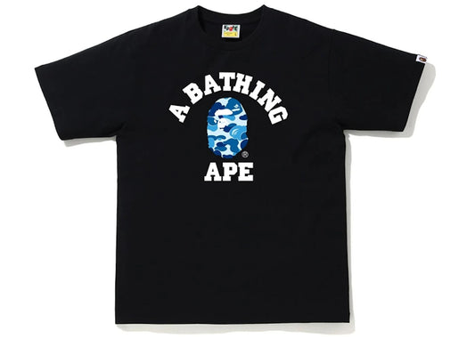 bape abc camo black bape  blue
