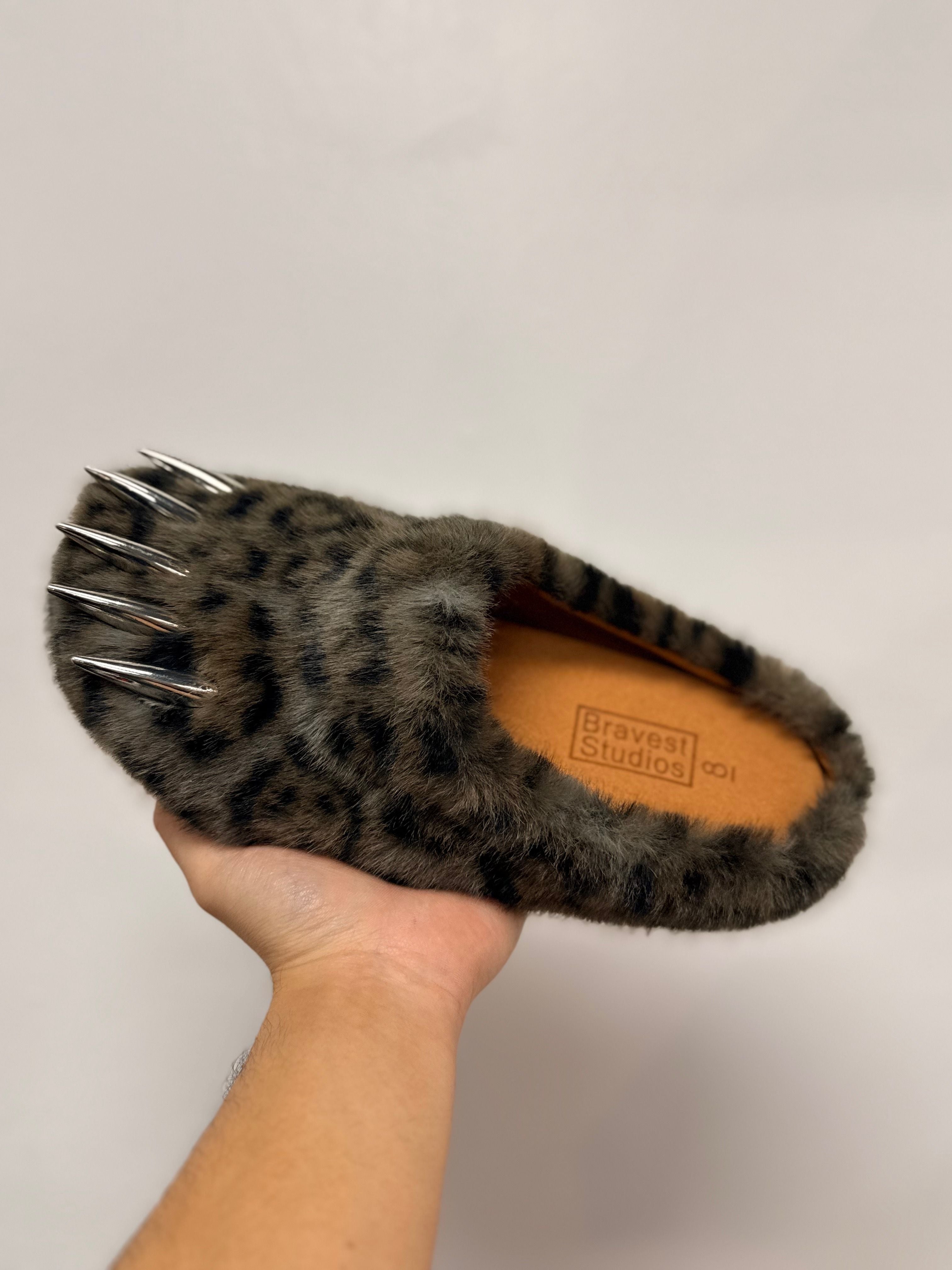 Bravest Studios Leopard Claw Mule Dark Leopard