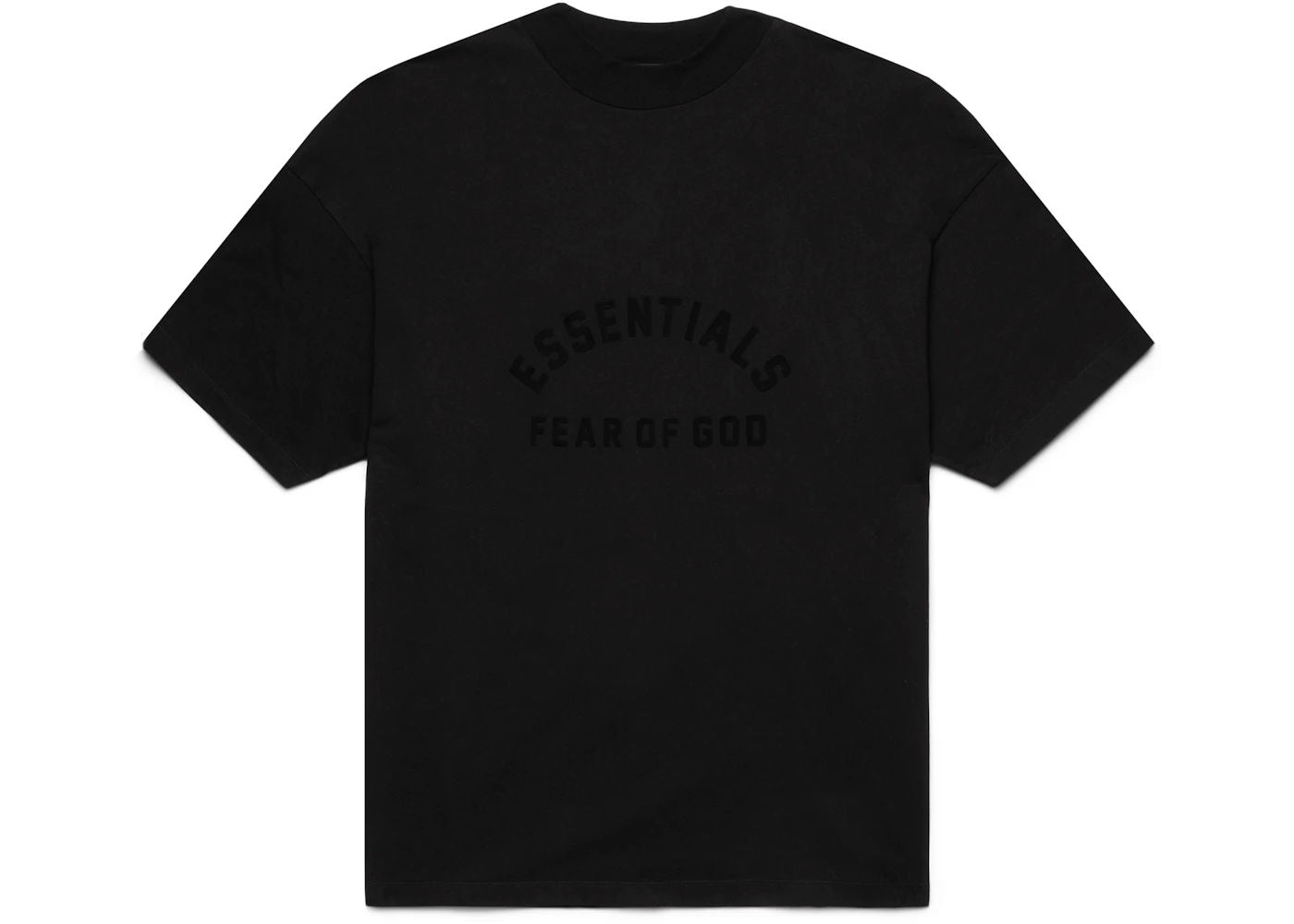 Fear of God Essentials Arch Logo Tee Jet Black