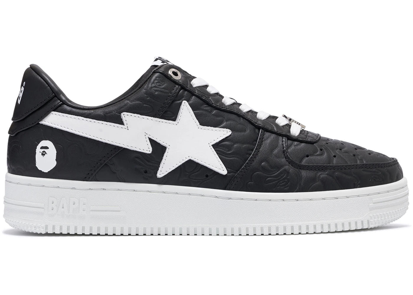 A Bathing Ape Bape Sta Low #3 Line Camo Black