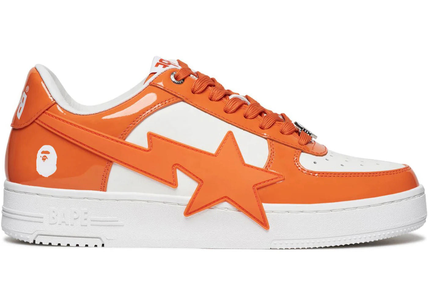 A Bathing Ape Bape Sta OS #3 M2 Orange